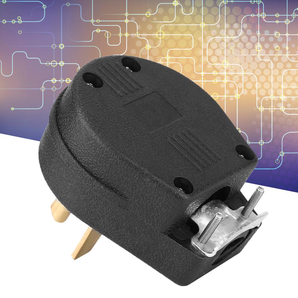 NEMA 630P  Industrial Grade Large Power Nylon&Brass 3 Core Power Plug