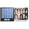Silicone Nail Art Mold Flexible 3D Embossed Shaping Tool for DIY Nail Decoration, Salon Work and Small Craft Projects