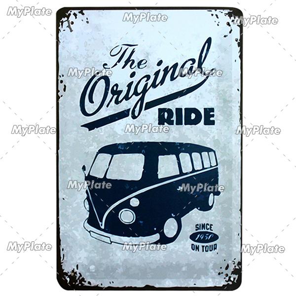 Ride Metal Sign Vintage Plaque Tin Sign Wall Decor For Garage Club Plate Crafts Art Route 66 Poster Gift Custom Wholesale