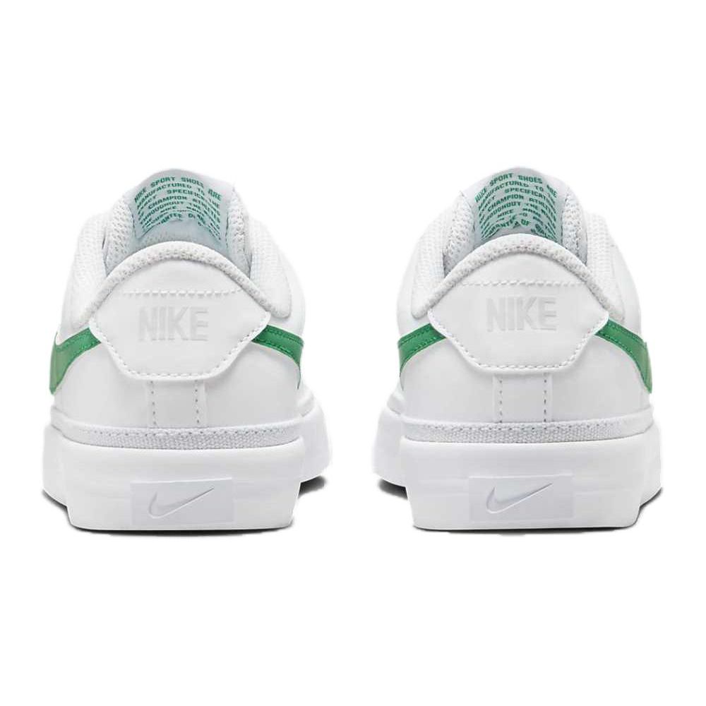 Nike Court Legacy GS Bílá Stadionově zelená Dětské tenisky Fotbalově šedá DA5380-120