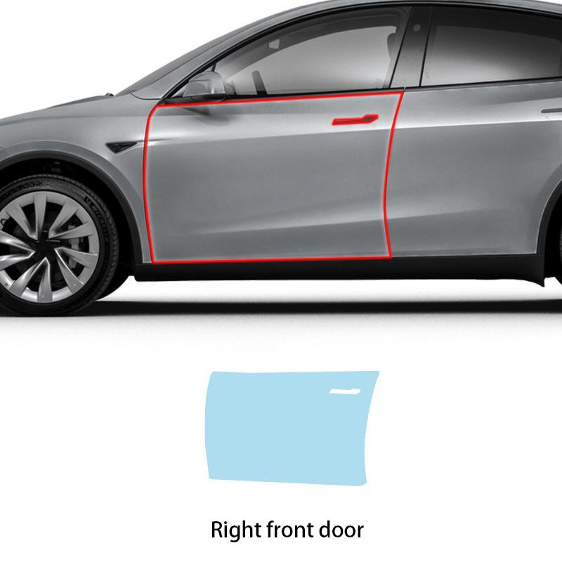For Tesla Model Y Juniper 2025+ PPF TPU Transparent Body Accessories Styling Pre-Cut Paint Protection Film Car Clear Kit Sticker