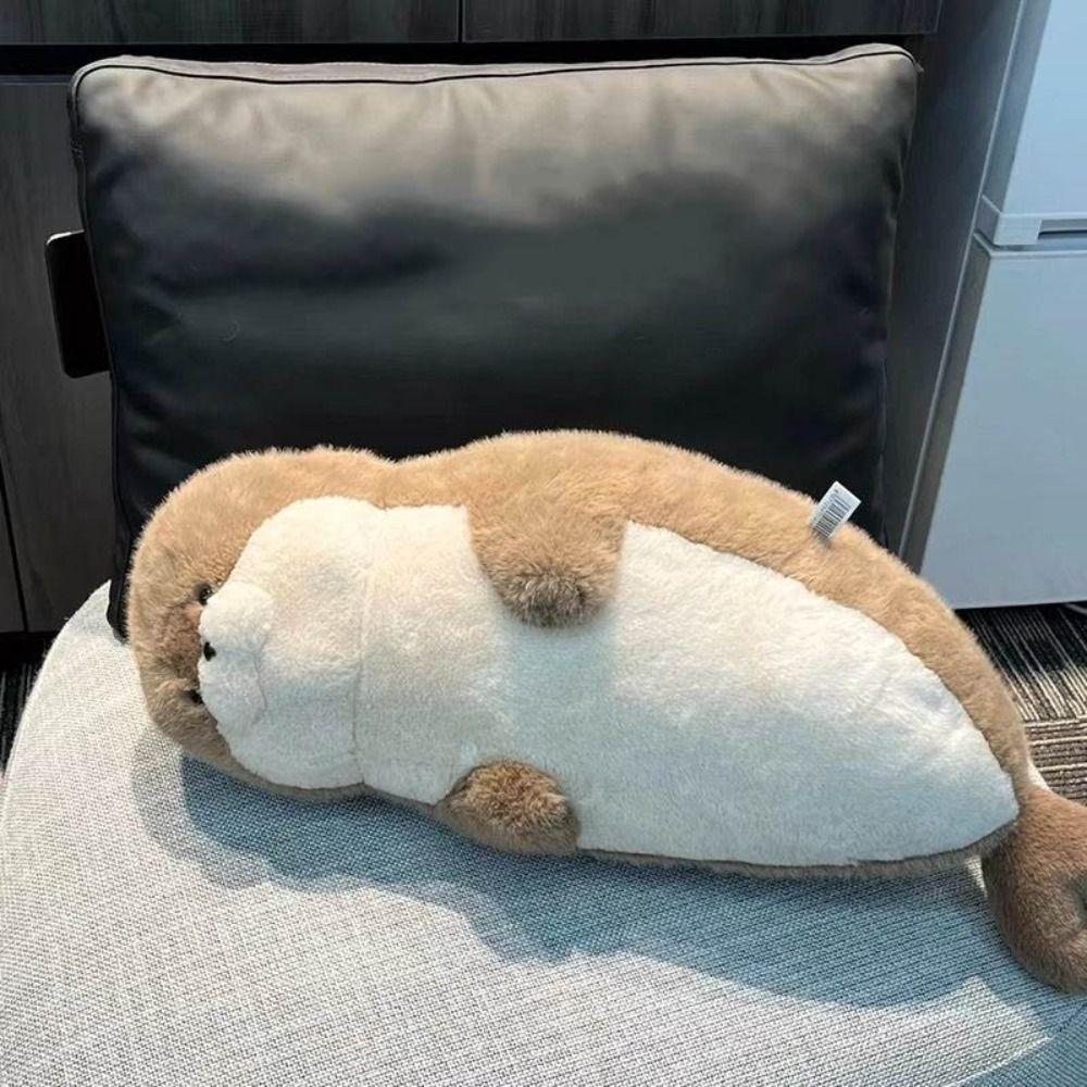 Plush Sea Lion Plush Pillow Soft Sleeping Pillow Creative Gift Plush Doll  Gift