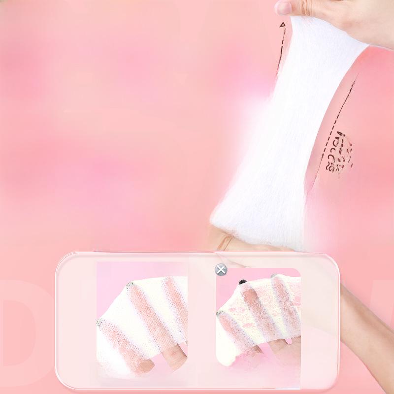 Coussinets Démaquillants Visage Coton Humide Extensible Mummy Nabobei
