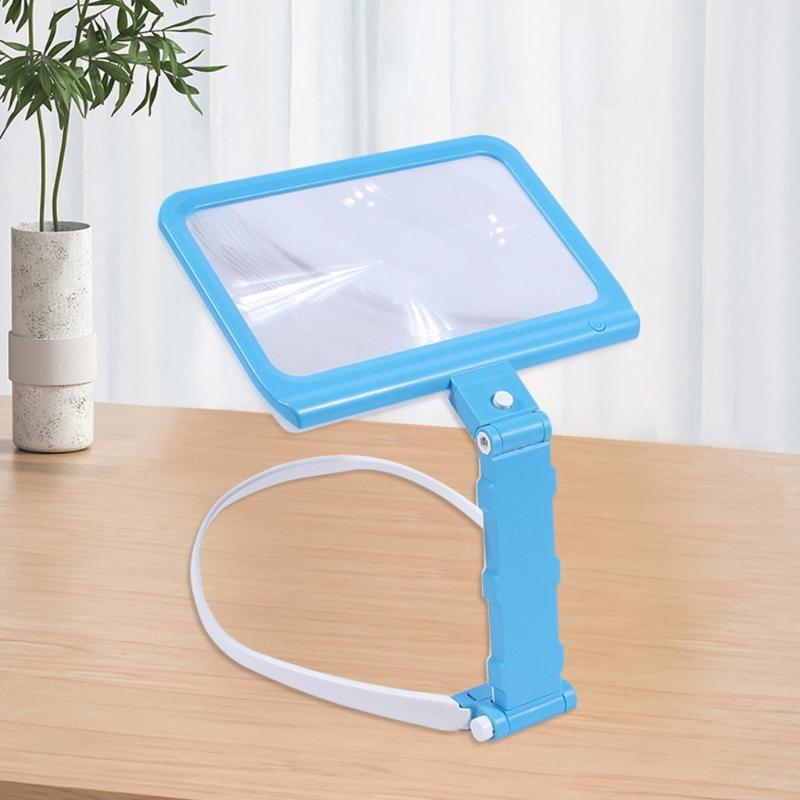 Handsfree Magnifying Glass for Neck Wear,Handheld Desktop Multifunction Magnifying Glass for Reading, Sewing