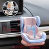 1PC High Quality Car Doll Accessories with Air Conditioning Out Trend Clip and Desktop Stand for 3.94-6