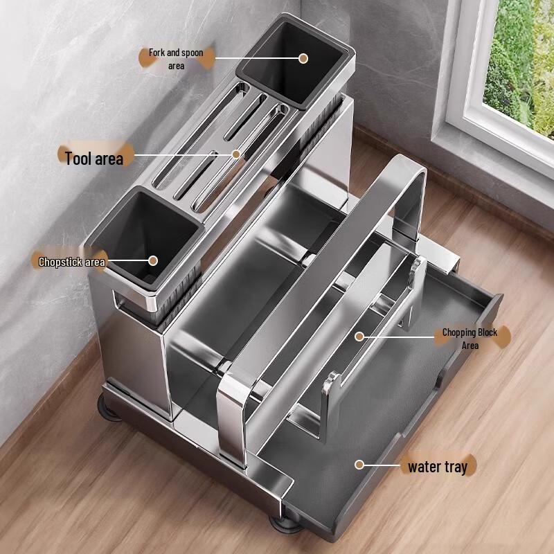 Weipelu Kitchen Knife Holder Storage Rack