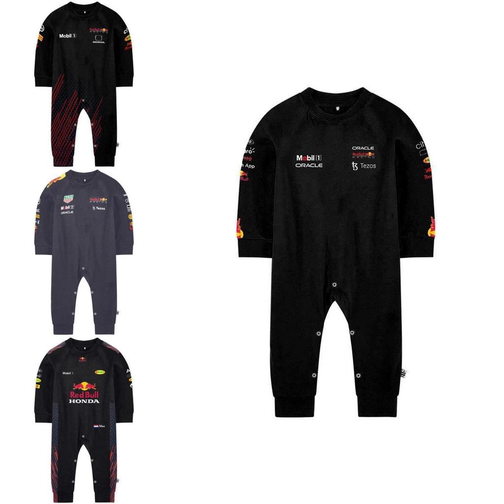 F1 Racing Enthusiast Children Crawling Costume Jumpsuit For Toddlers 1 To 3 Years