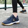 Cushioning Rebound Badminton Shoes Students Lightweight Breathable Table Tennis Shoes Comfortable Non-slip Tennis Shoes