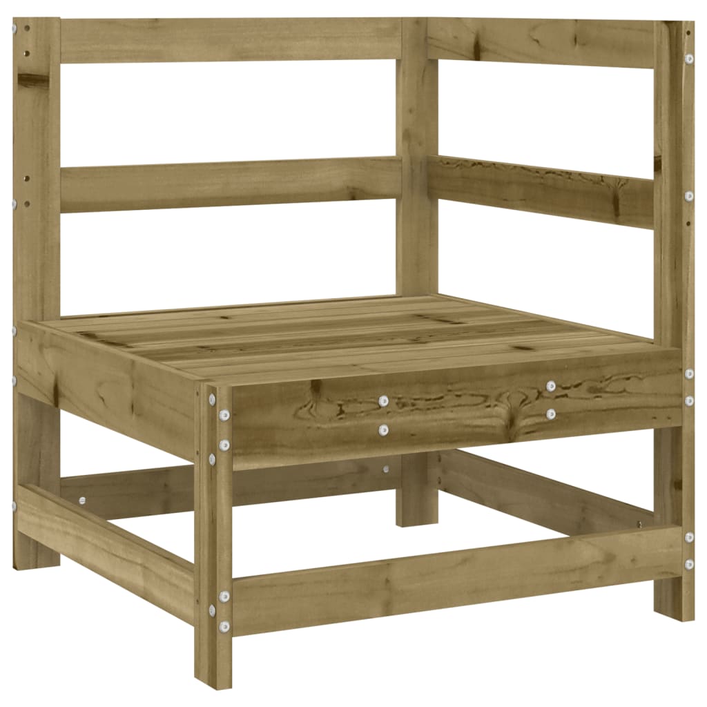 5 Piece Garden Sofa Set Pressure Treated Pine Wood