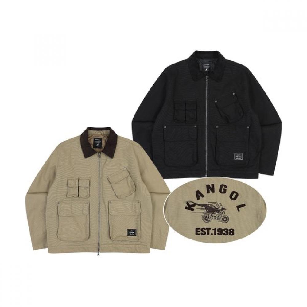 Kangol Biker Work Jacket Black 8546
