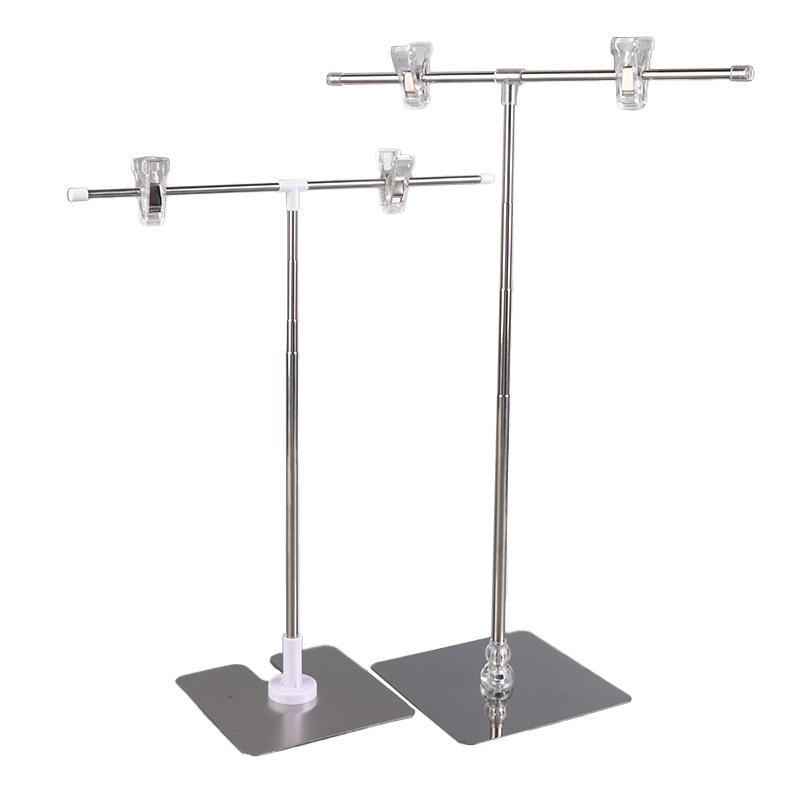 Poster Display Rack T-Shape Background Frame Professional Video Shoot Props Photography Accessories Backdrop Stand