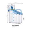 Large Capacity Plastic Seal Pet Food Storage with Scale Washable Transparent Moisture-proof Cat Food Container Dog Accessories