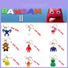 Haoan Plush Banban Garten Keychain Pendant For Keys And Bags Cute And Colorful Pvc Material