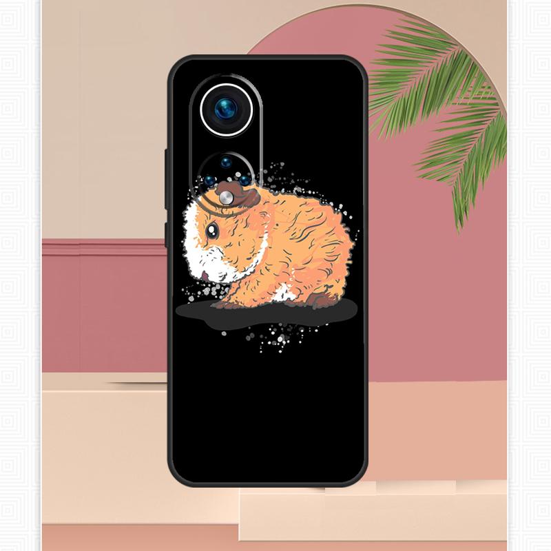 Funny Guinea Pig Case For Honor Magic 5 6 7 8 Pro Honor 400 Lite 200 X9c X9b X9a X8b X8a X8c 50 70 90 Cover