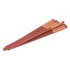 5Pairs Wrapped Twine Handle Anti-slip Chopsticks Slender Retro style Chopsticks  Snack Eating