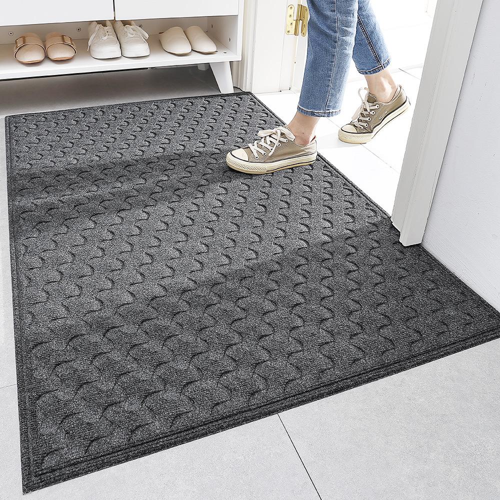 Simple Entry Into The Household Floor Mat At The Entrance of The Household Door, Wear Resistant, Non-slip Commercial Scraping Mud Dust Mat