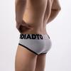 Men's 3D Cut Color-Block Triangle Underwear with Large Pouch & Wide Waistband