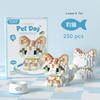 Mini Cute Pet Cat Series Cute Ragdoll Siamese Cat Brick Corgi Husky Small Micro Particle Children's Dog Building Blocks Toys