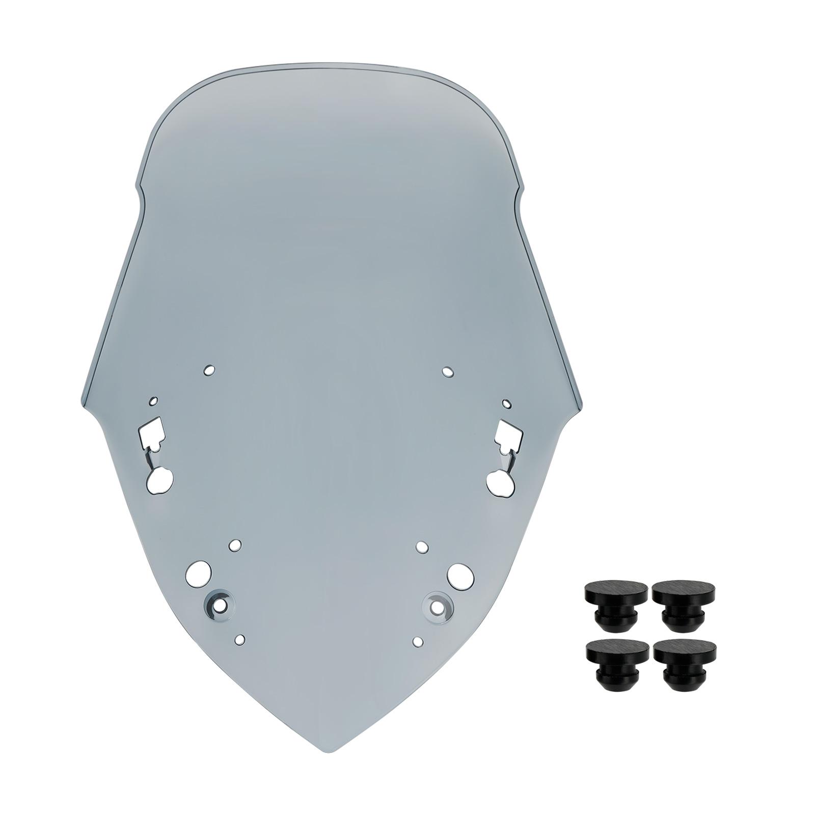 

ABS Motorcycle Windshield WindScreen fit for YAMAHA X-MAX 300 2017-2022 сірий