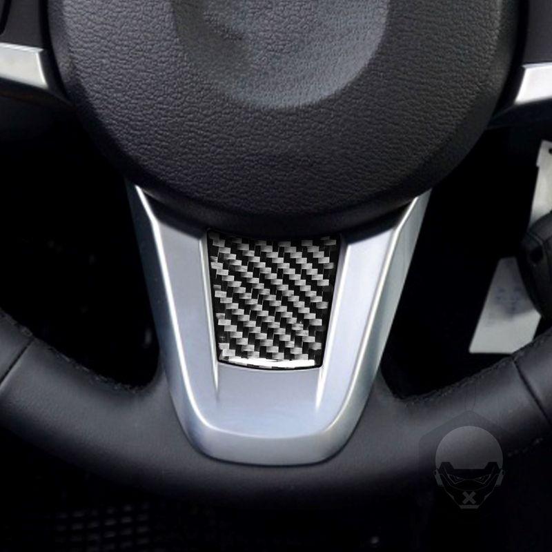 Real Carbon Fiber Car Accessories Driver Wheel Chin Cover Soft Sticker For BMW Z4 E89 2009 2010 2011 2012 2013 2014 2015 2016