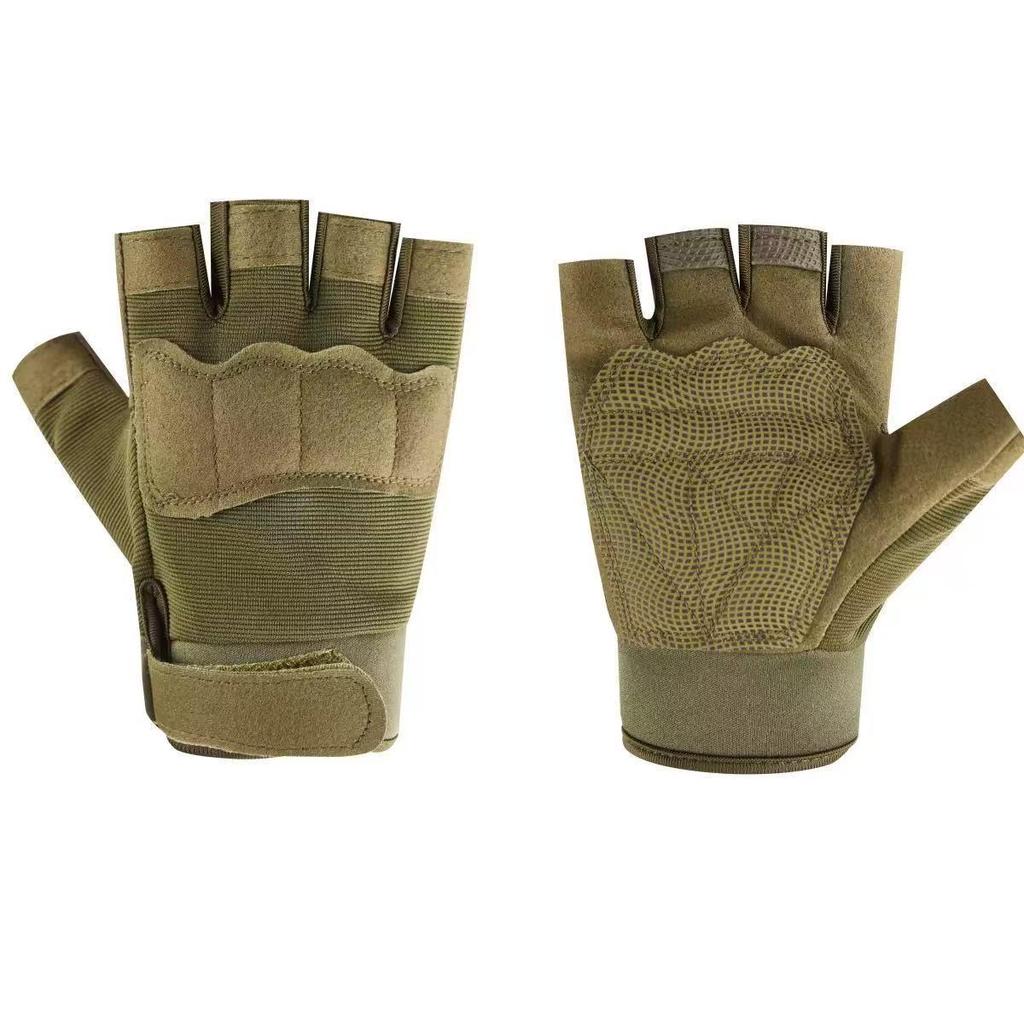 Tactical Full & Half Finger Non-Slip Gloves for Men & Women - All-Season Wear, Cycling, Sports, Fishing, Wear-Resistant & Protective