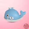 925 Silver Dolphin Love Charm Blue CZ Zircon Beads Pendant Fit Brand Bracelet Necklace Original 925 Silver Jewelry