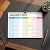 Jan. 2027 - June. 2028 English Calendar Holidays Marked Hanging Calendar Wall Calendar  Home