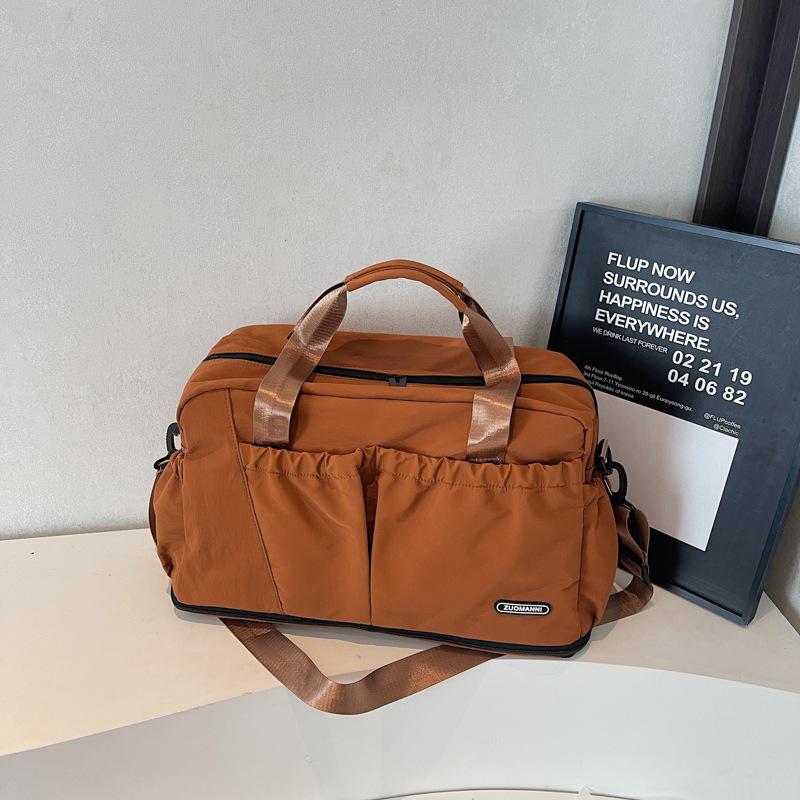 High-value leisure commuter travel bag Large capacity expandable sports fitness storage bag Business trip boarding luggage bag