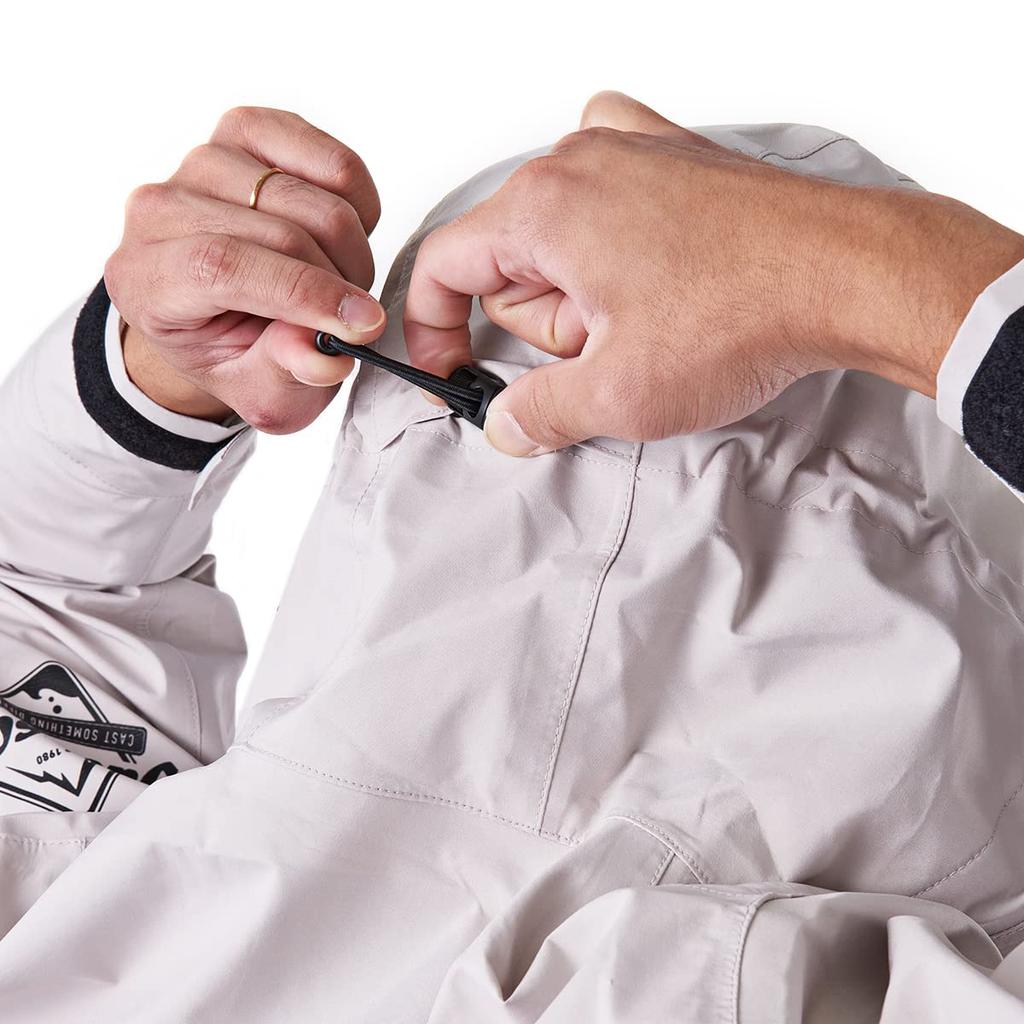 Jackson Durable Water-Repellent Half-Zip Hoodie, Black, Size S