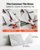 1600 mm Manual Tile Cutter, Upgraded Rail and Sliding Head, Precision Alignment Guide, Tungsten Carbide Cutting Wheel, Support Legs with Swivel