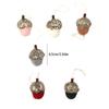 3pcs Cute Acorn Balls Multifunction Xmas Tree Pendant Crafts Wool Felt  Window