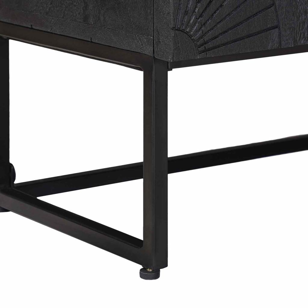 Highboard Black 35 x 30 x 120 cm