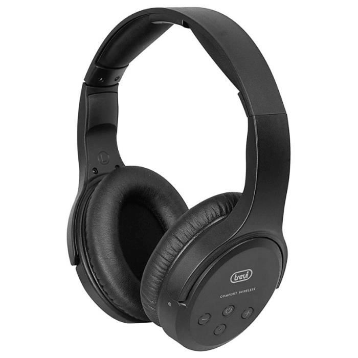 Casque TV sans fil - Trevi - FRS 1480 R - 2,4 GHz - 30 mètres - Rechargeable