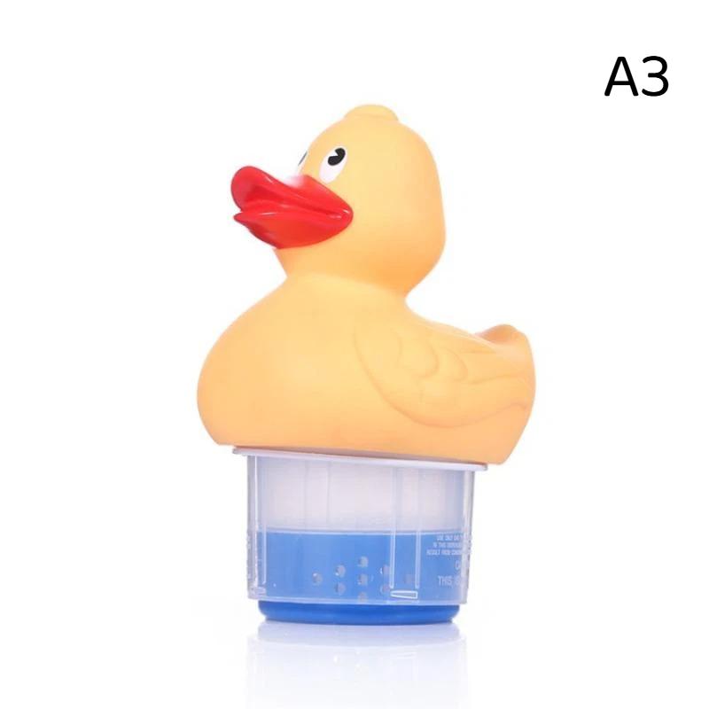 1 Pezzo Dosatore Galleggiante per Pastiglie Chimiche Piscina Flamingo Tartaruga Anatra Dosatore Cloro Piscina per Spa