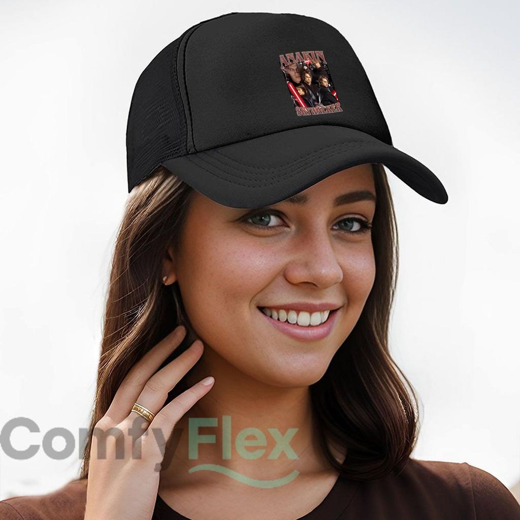 Anakin Skywalker Saga Fashion Mesh Baseball Cap Breathable Casual Hats Outdoor For Unisex's And Women's