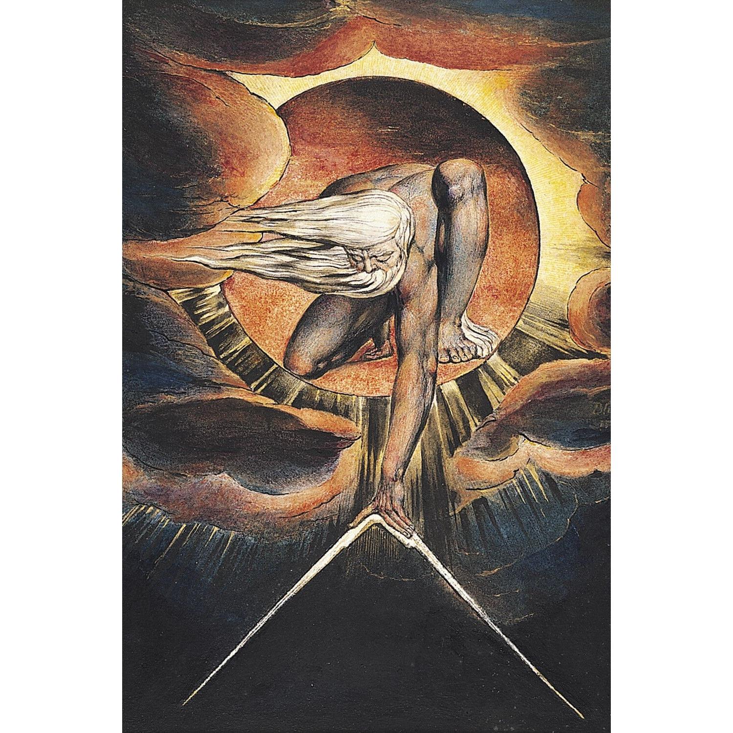 Tapestry William Blake ancient from 75x100