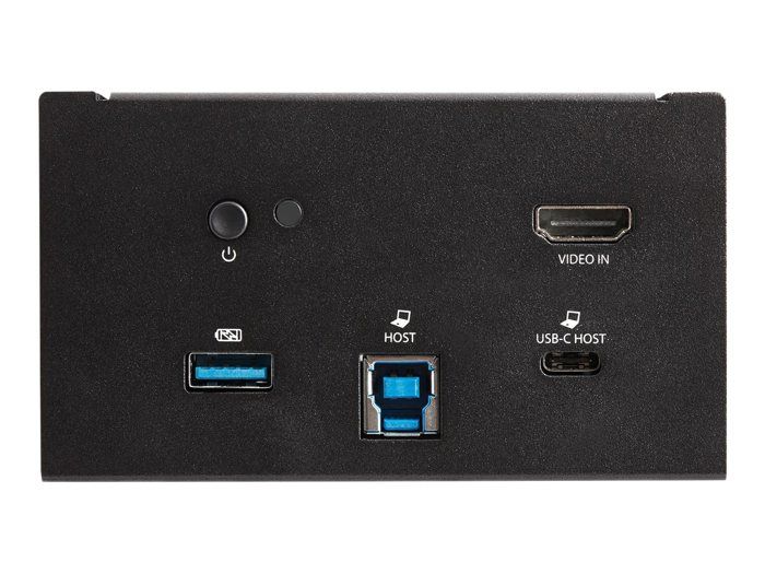 Startech modul pro dokování notebooku pro konferenční stůl connect box noirVideohry Dokovací stanice pro konferenční místnost | HDMI