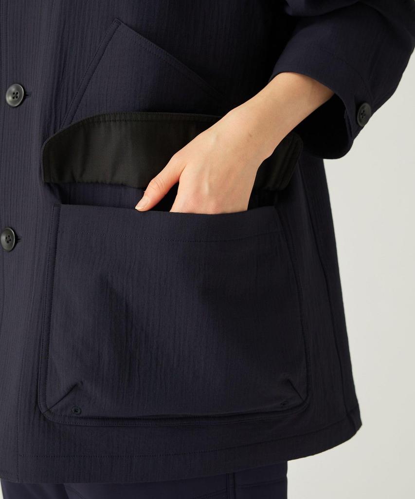 Snow Peak Easy Cloth Jacket XL JK-25AU014, Outerwear, Men's/Women's, Olive,