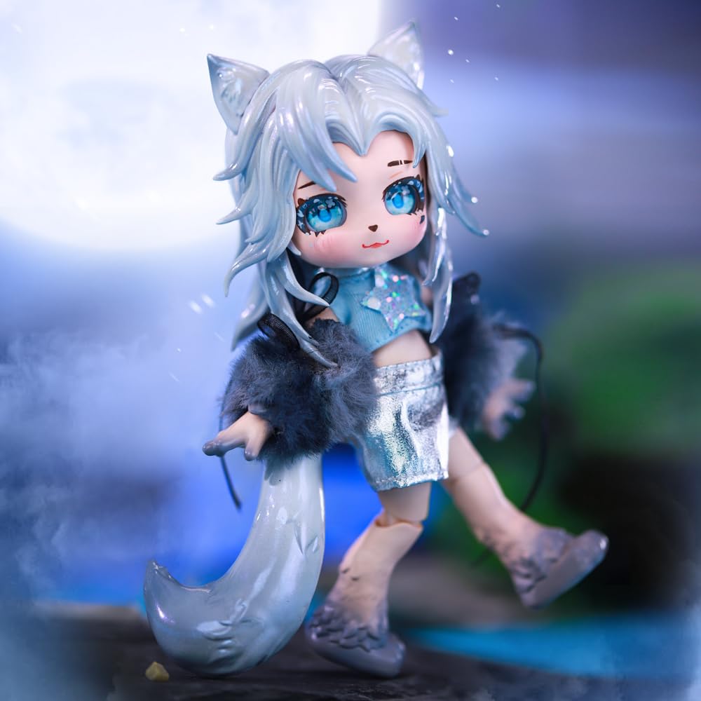 ICY Fortune Days 14cm BJD Doll Beast Series Doll Made of PVC Perfect for DIY and Girl Doll - Set, & ABS, Gifts, Decoration, Exercise, Collections,