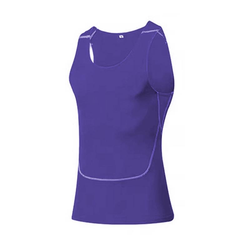 Men's Breathable Quick-Dry Slim Fit Sports Vest for Running, Training, and Basketball