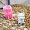 3D Dog Mould Handmade Silicone Molds Plasters Molds Ornament Molds Castings Molds Animal Molds Craft Supplies