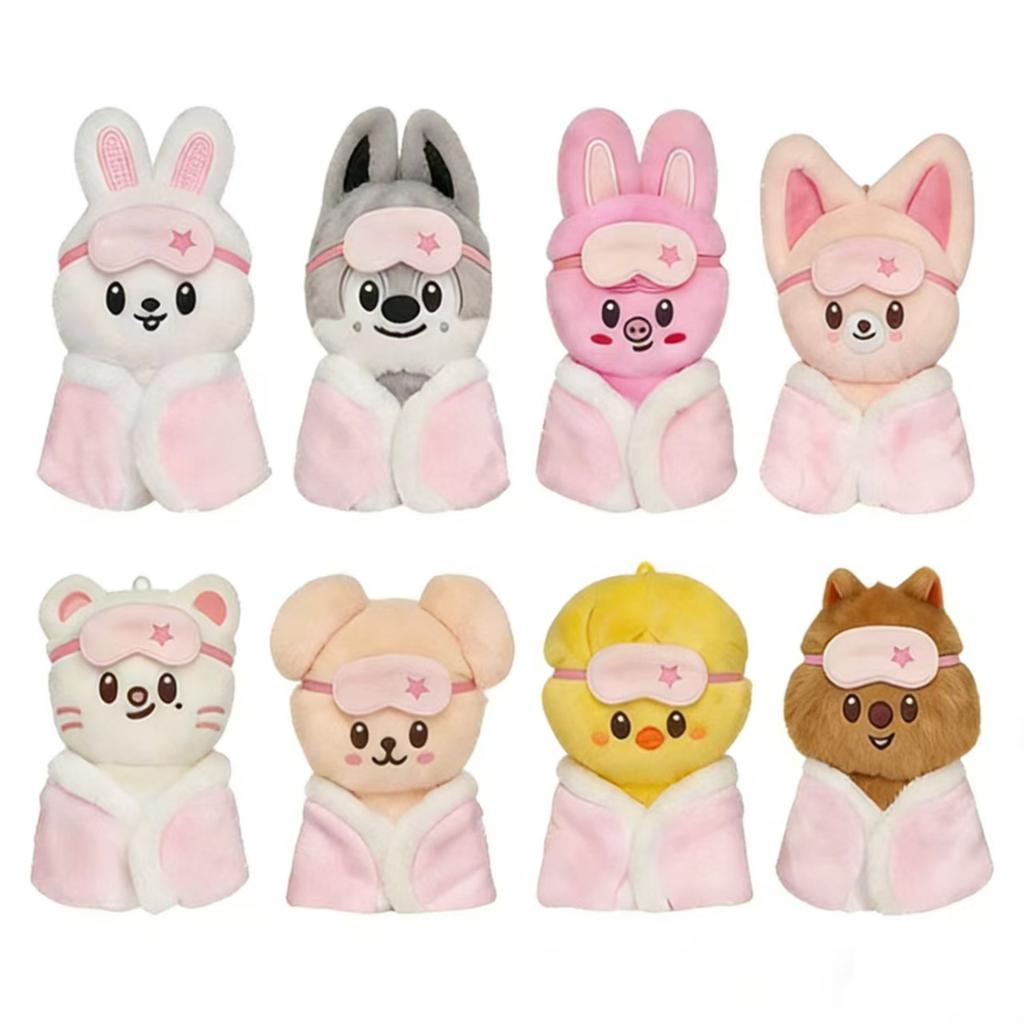 Skzoo Plush Doll Keychain Accessories Backpack Accessories Parent Child Interactive Game Puzzle Toy Felix HyunJin Girls Gifts