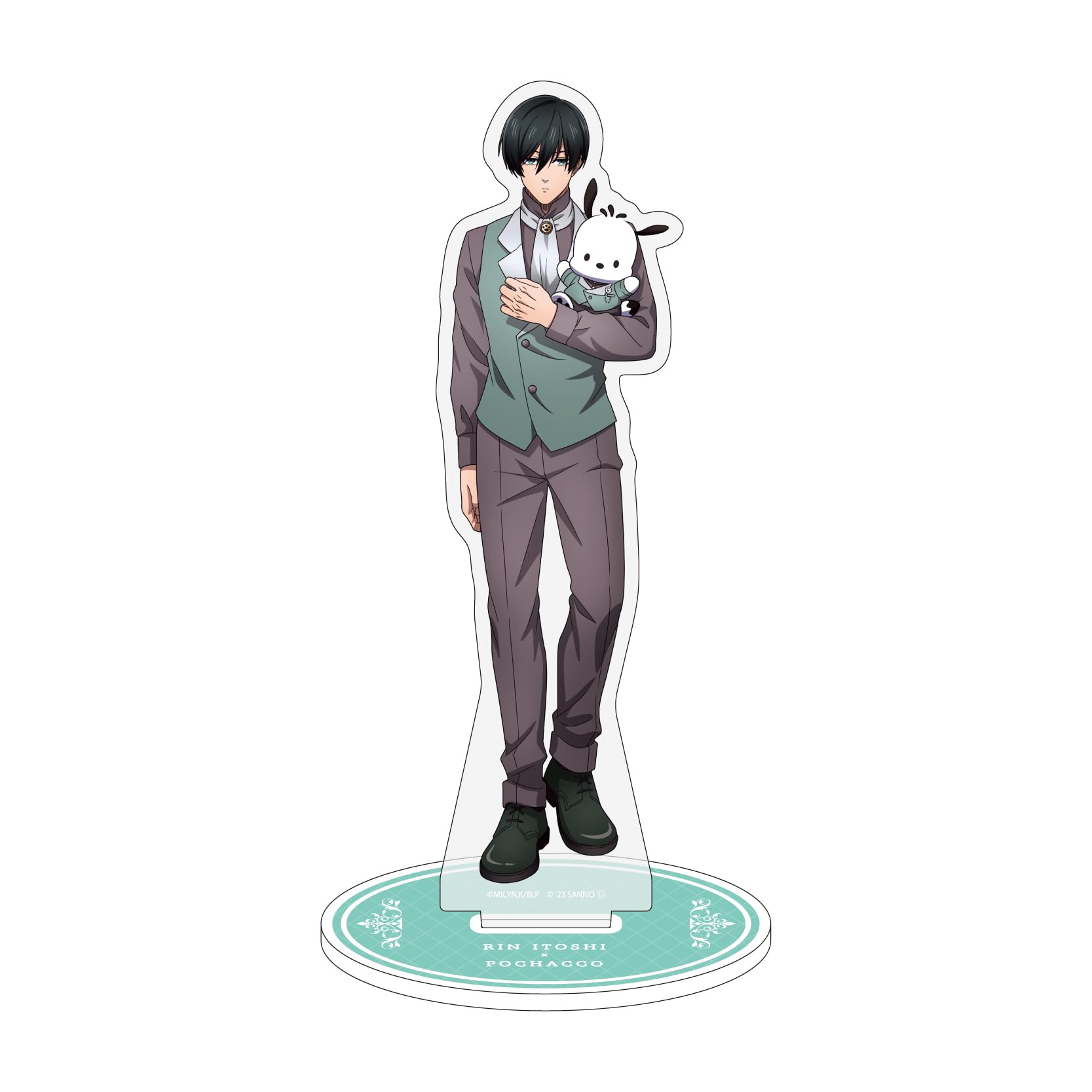 

TV Anime x Sanrio Characters 27 Rin Itoshi x Pochacco Character Acrylic Figure Blue Lock [Original Illustration]