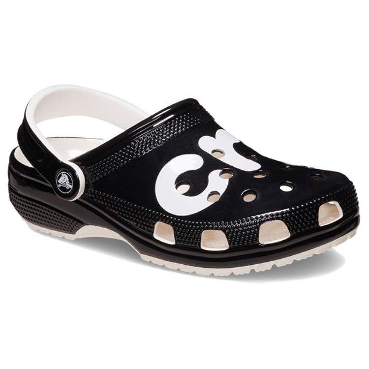 Crocs EVA Lightweight Durable Comfortable Breathable Clogs Unisex Footwear Black 210804-001