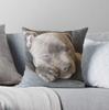 Gorgeous Sleeping Blue Staffy Puppy Throw Pillow Couch Pillows Rectangular Cushion Cover