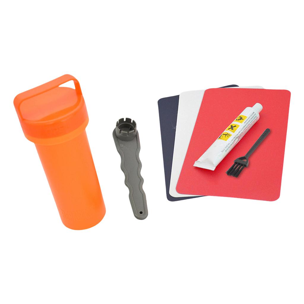 Wasserdichte Schlauchboote Reparatursets Stand-Up-Paddle-Board Reparatursets Mit Schraubenschlüssel, PVC-Flicken Und Klebern für Schlauchboote Kajaks