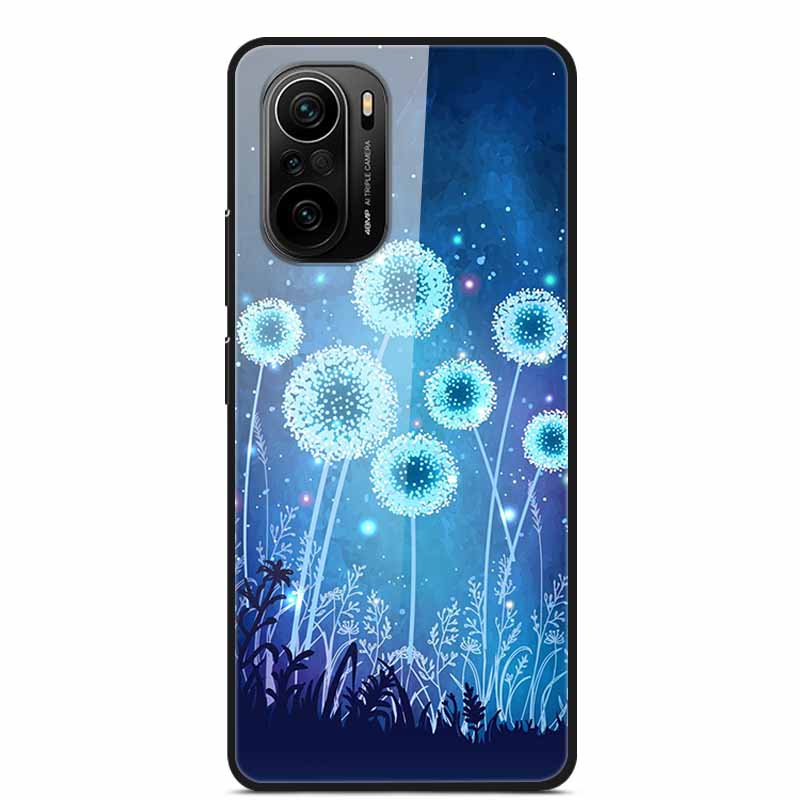 For Xiaomi Poco F3 Case Tempered Glass Hard PC Phone Back Cover For Xiaomi POCO F3 5G Cases Shells PocoF3 F 3 2021 6.67'' Coque