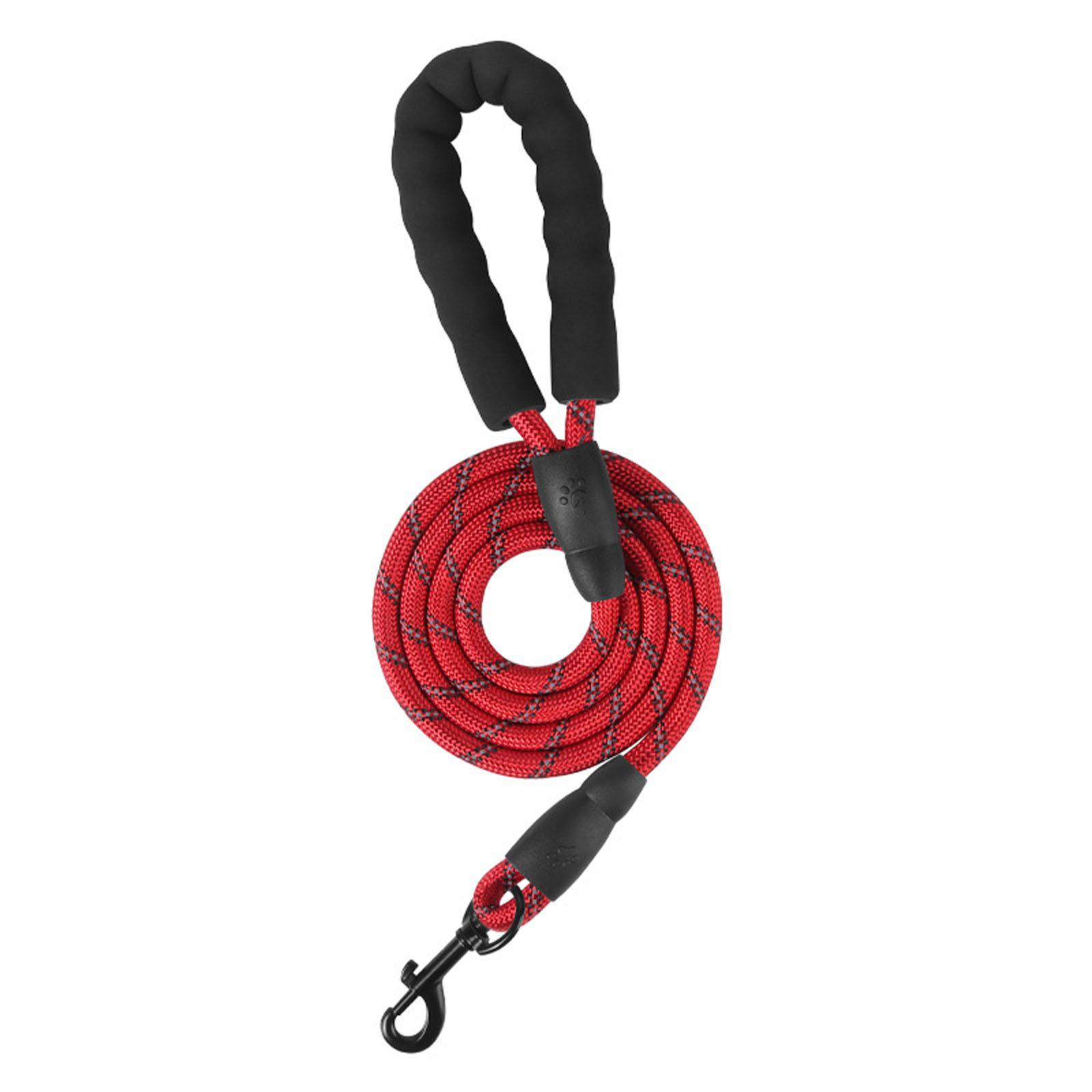 

Large Dog Explosion,Proof Foam Leash , Reflective Nylon Round Rope Dog Chain | , Pet Leash for Training/Walks Round Rope Dog Chain One Size