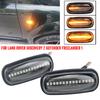 For Land Rover Discovery 2 1999-2004 Defender Freelander 1 2002-2005 Dynamic Sequential Indicator Blinker LED Side Marker Light