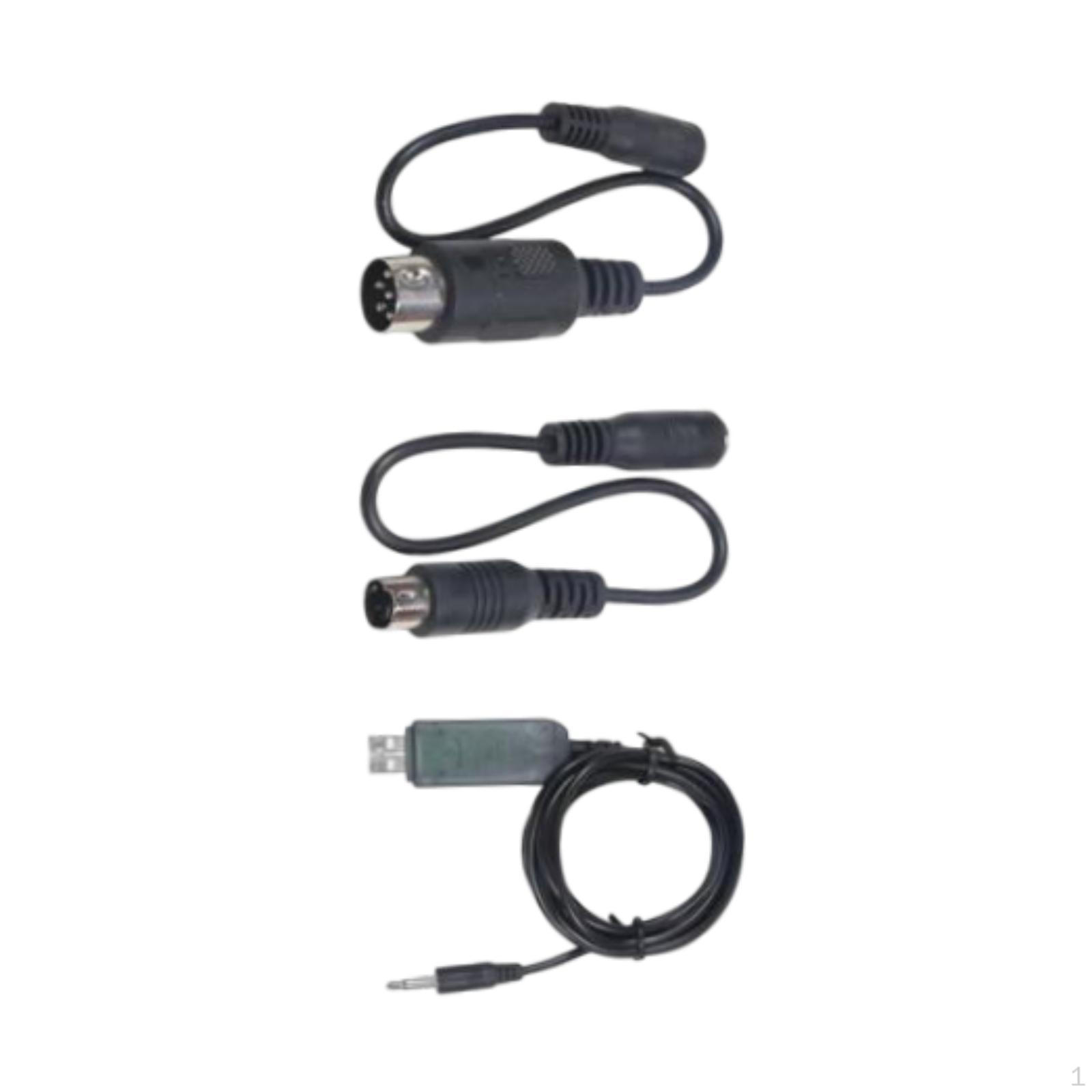 

3 Pieces Simulator Connection Cable RC USB Remote Control Toy Fs-sm100 Sturdy